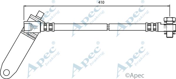 APEC BRAKING Тормозной шланг HOS3726